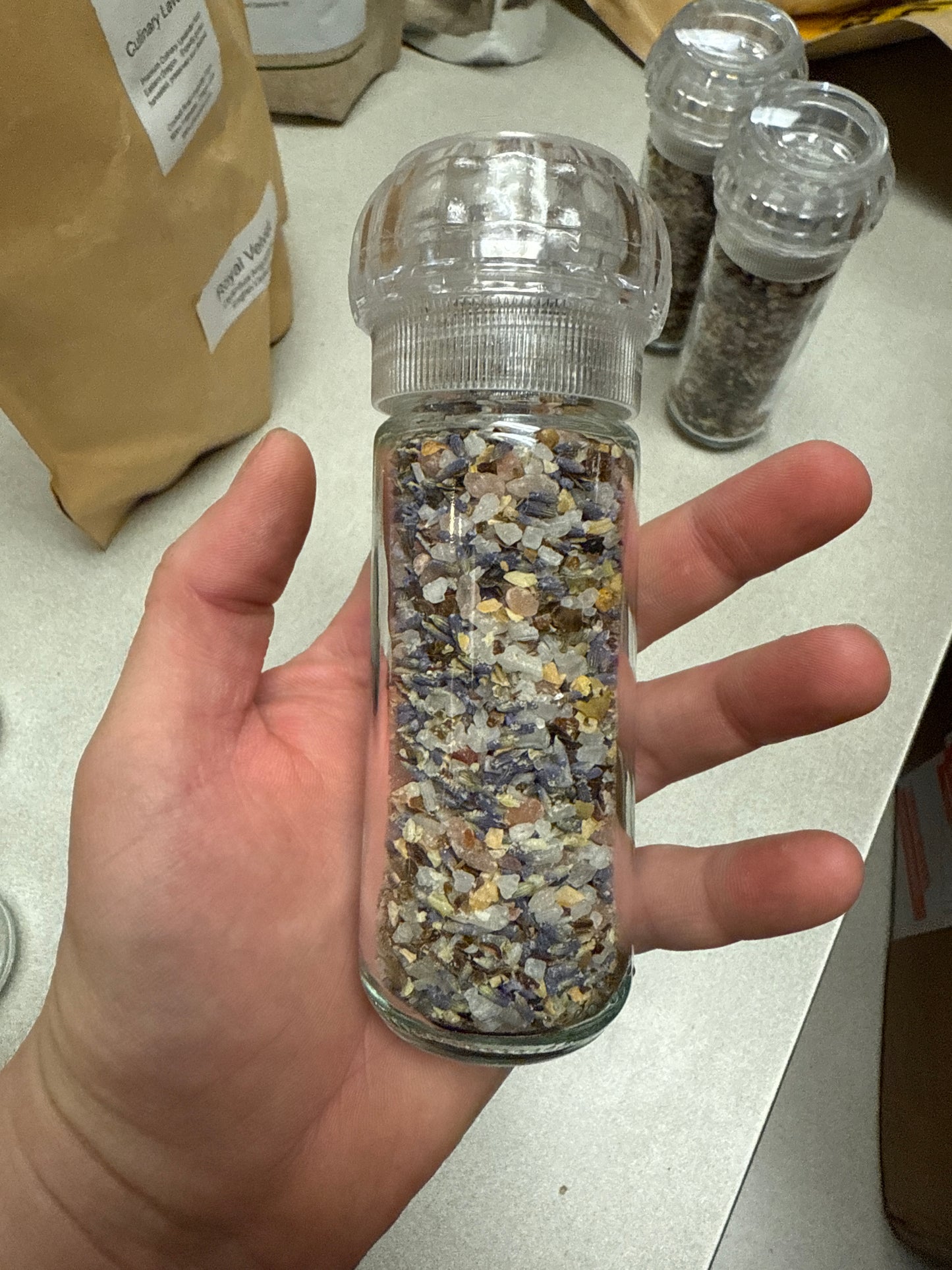 Culinary Lavender Salt