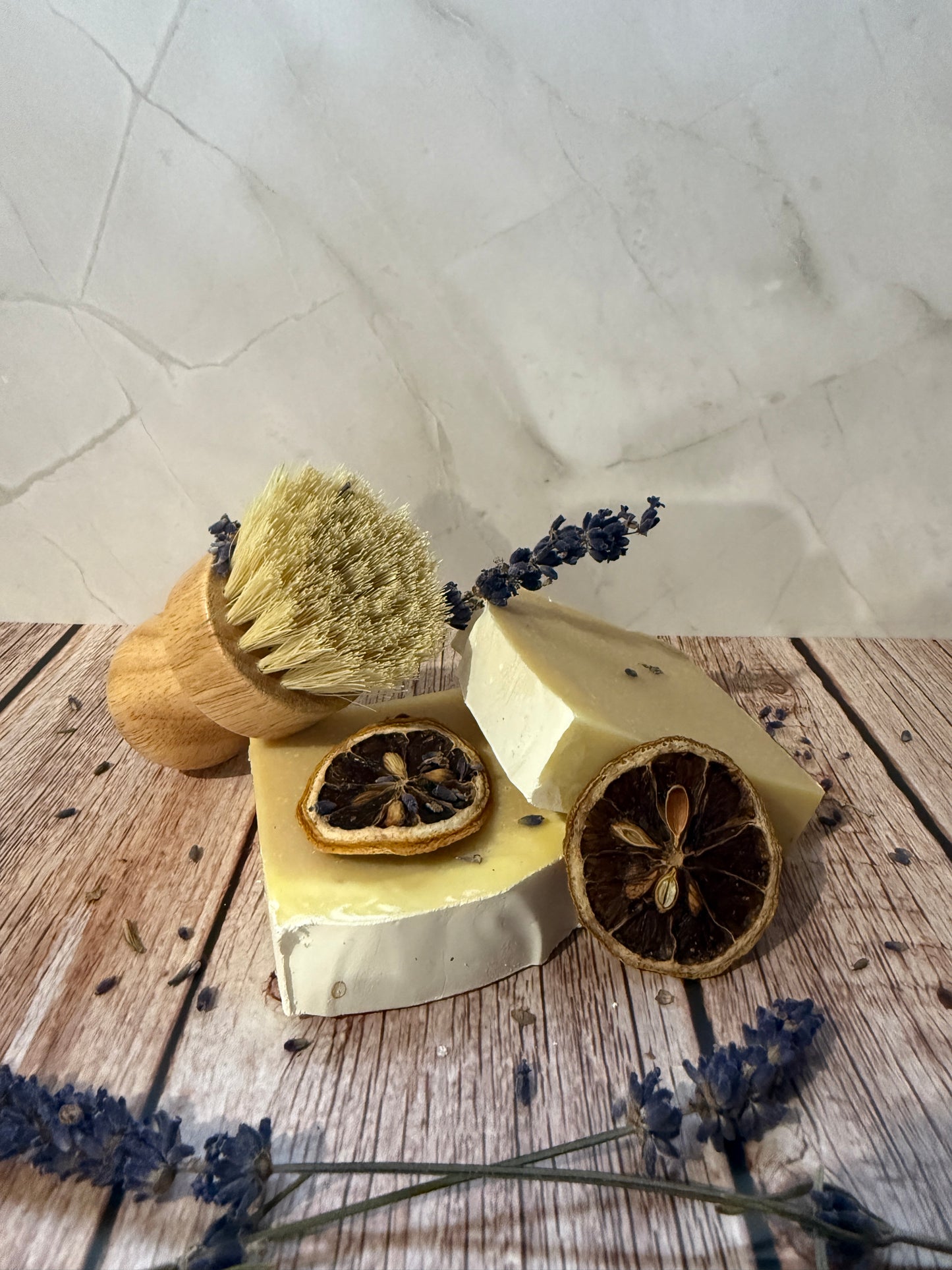 Citrus Lavender Solid Dish Soap