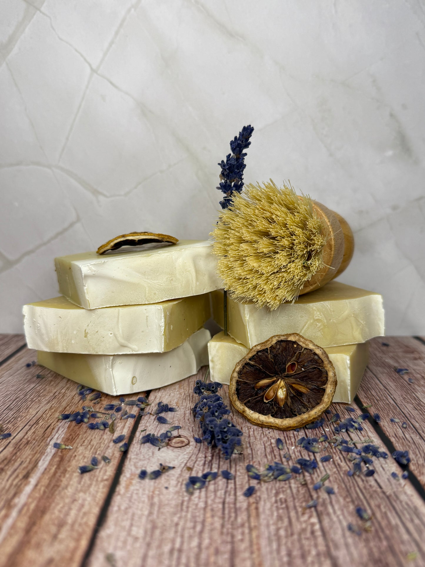 Citrus Lavender Solid Dish Soap