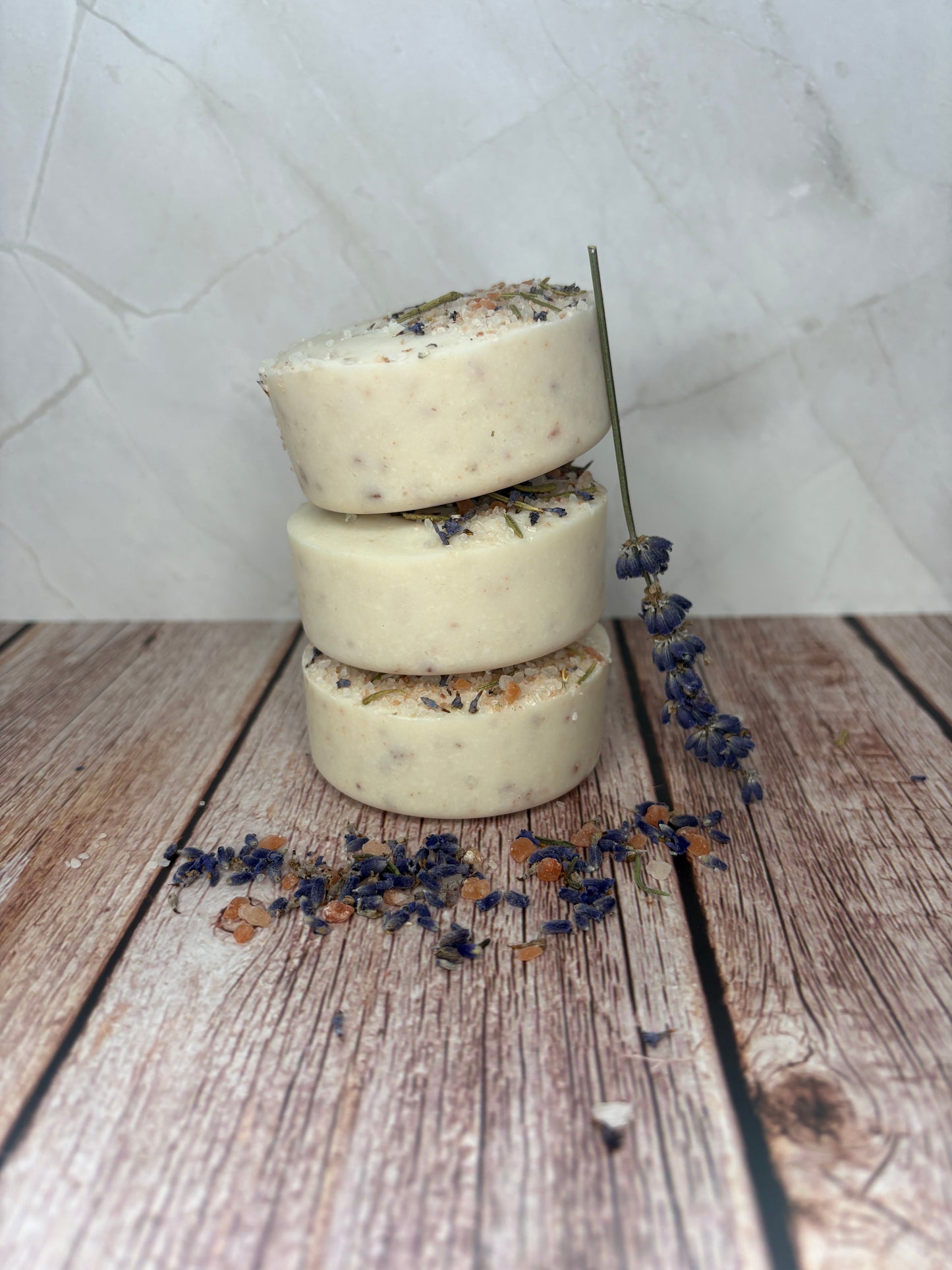 Lavender Rosemary Salt Bar