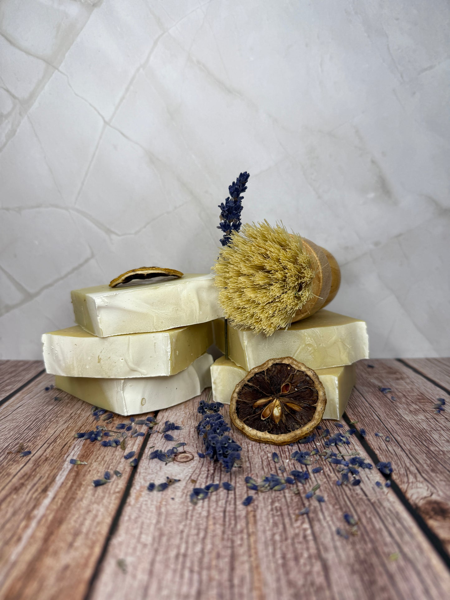 Citrus Lavender Solid Dish Soap