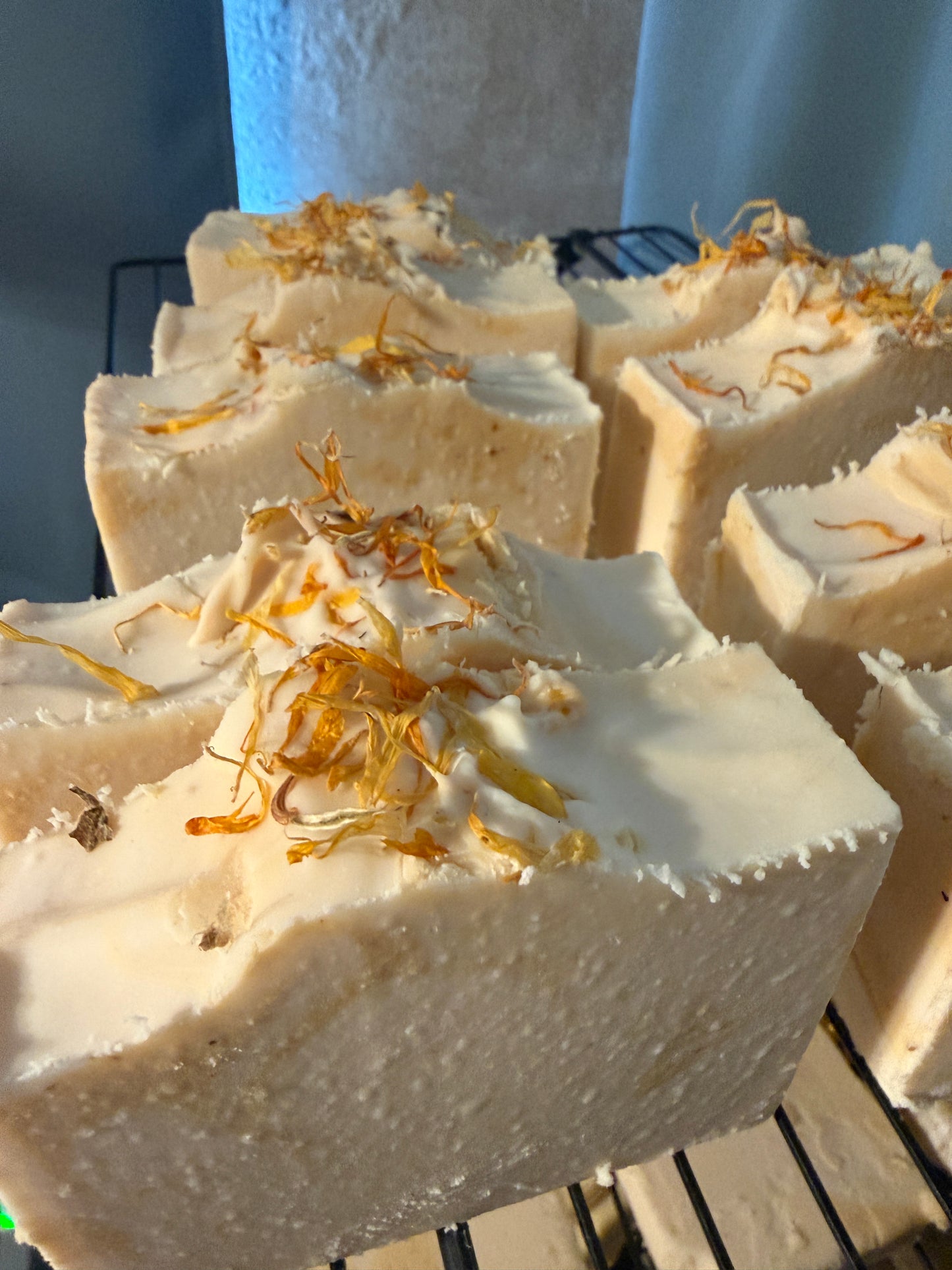 Calendula Infused Soap | Cold Process Botanical Bar for Sensitive Skin