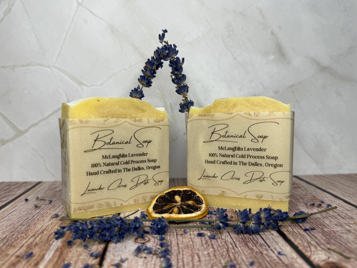 Citrus Lavender Solid Dish Soap