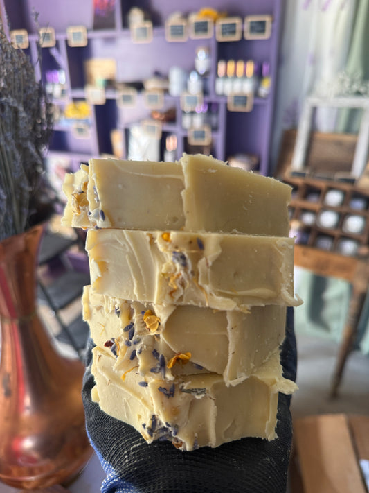 Calendula Woods Infused Soap | Cold Process Botanical Bar