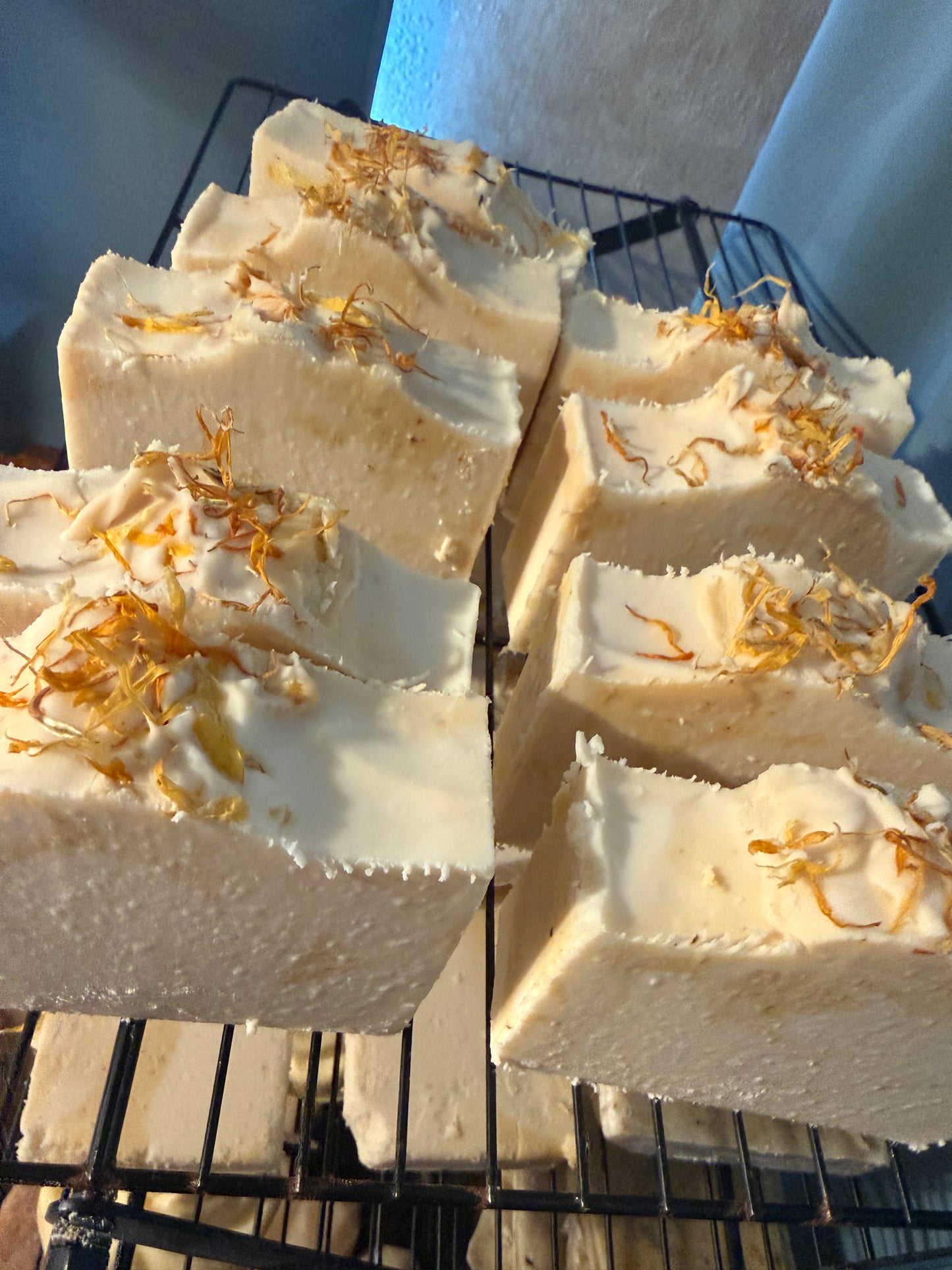 Calendula Infused Soap | Cold Process Botanical Bar for Sensitive Skin