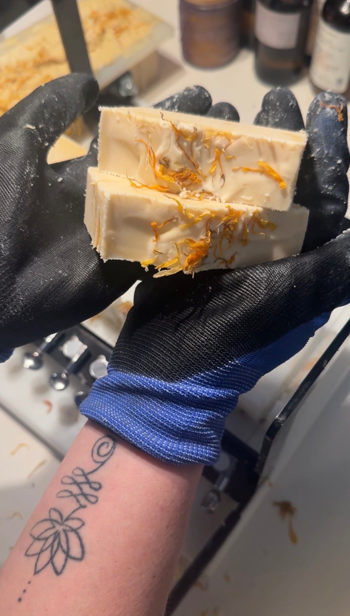 Calendula Infused Soap | Cold Process Botanical Bar for Sensitive Skin