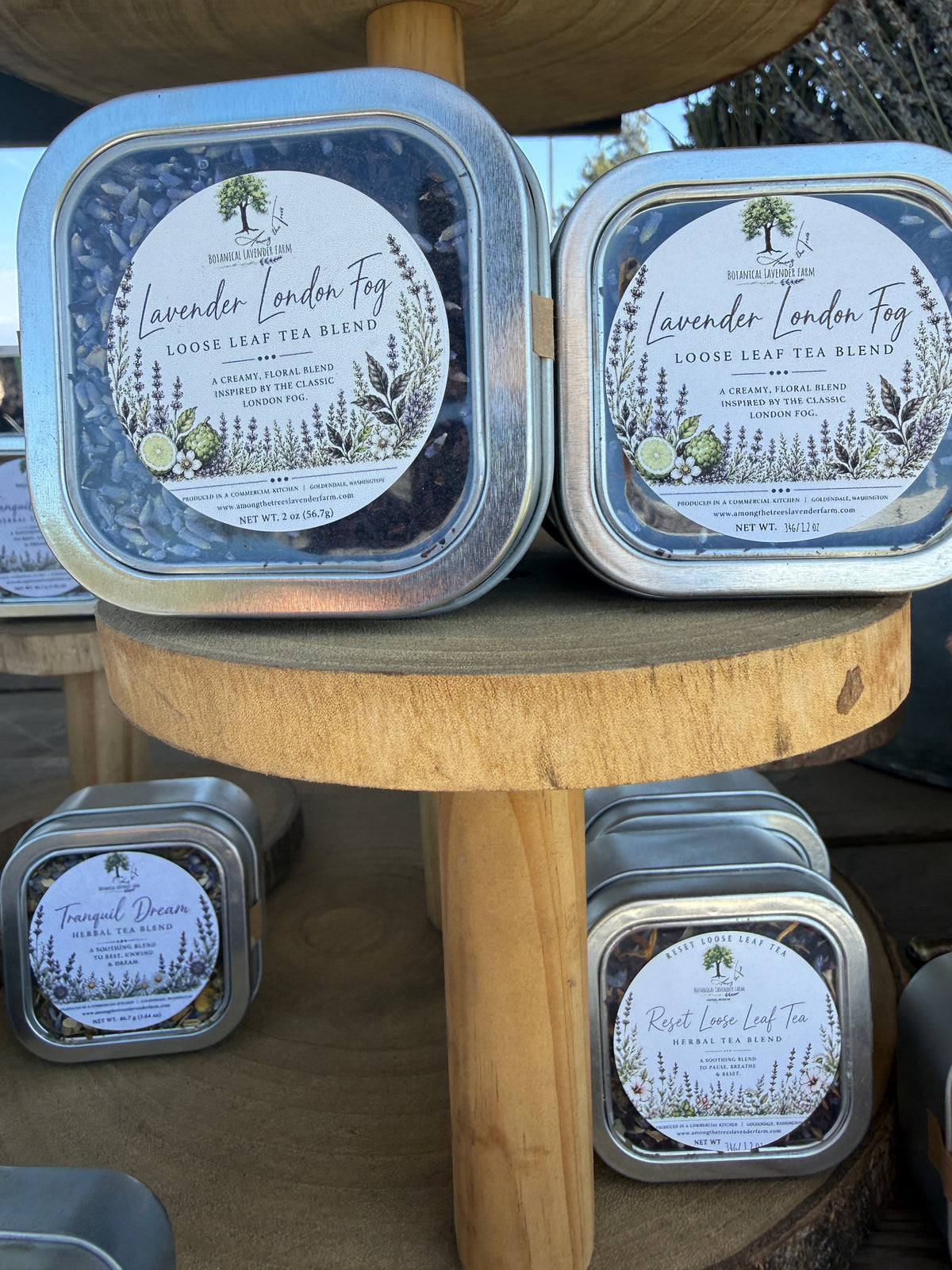 Lavender London Fog Earl Gray Loose Leaf Tea