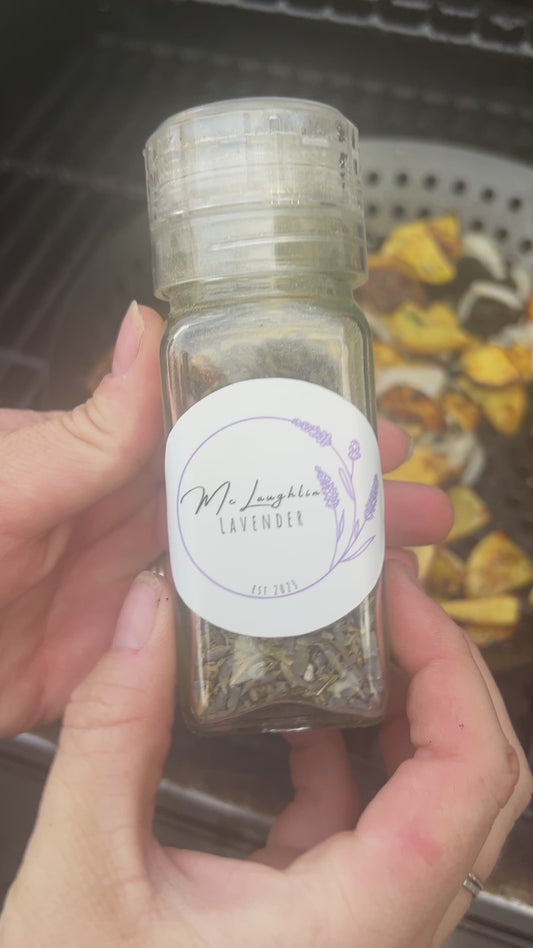Lavender Salt Grinder